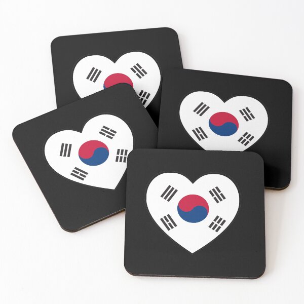 Item preview, South Korea Heart designed and sold by rogue-design.