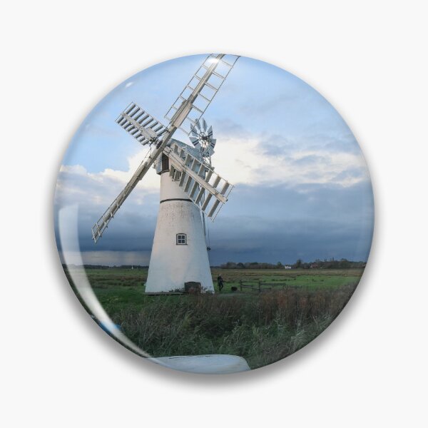 Item preview, Cloudy skies over Thurne Mill designed and sold by cdkphotos.