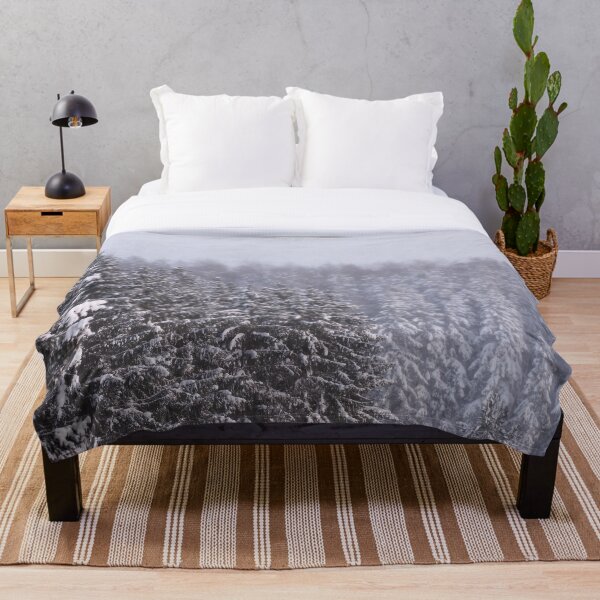 Item preview, Misty Winter Landscape of Spruce Forest designed and sold by TiianTaival.