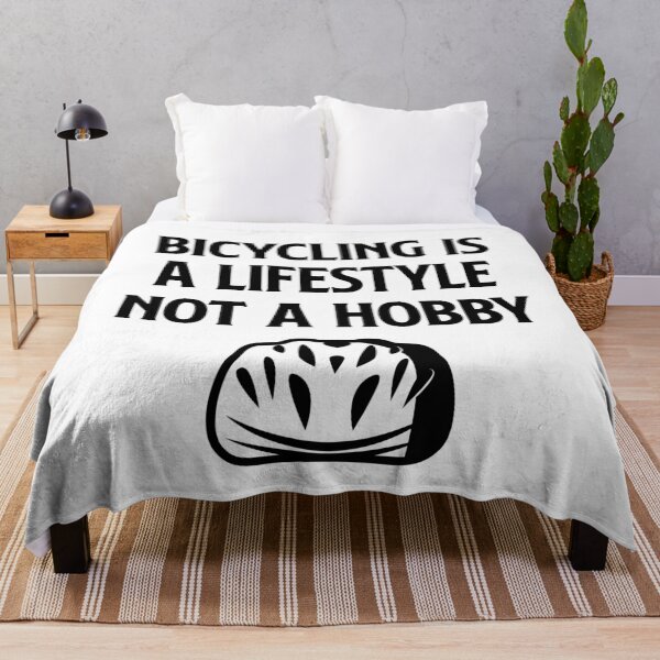 Item preview, bicycling is a lifestyle not a hobby, Bicycle Lover, Cycles, Cycling Art designed and sold by Dkh Fashion.