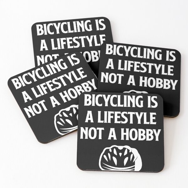 Item preview, bicycling is a lifestyle not a hobby, Bicycle Lover, Cycles, Cycling Art designed and sold by Dkh Fashion.