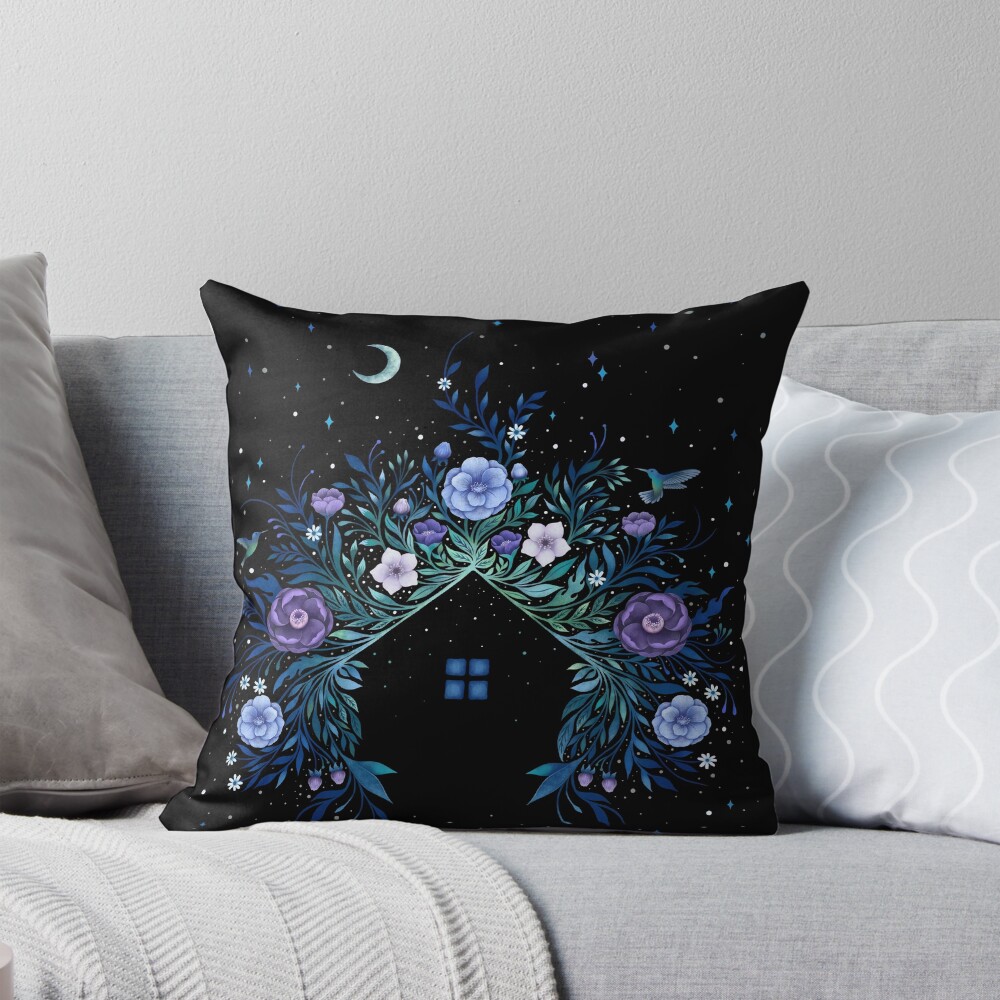 Item preview, Throw Pillow designed and sold by episodicDrawing.