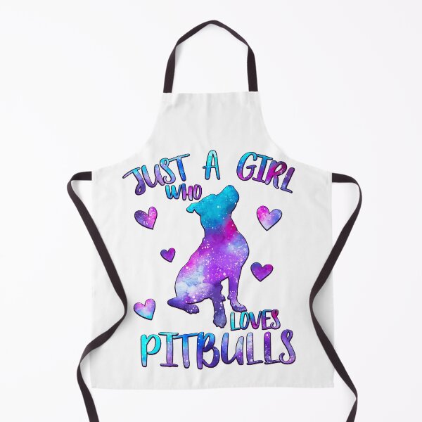 Item preview, Just a Girl who loves Pitbulls designed and sold by PrettyPittie Shop.