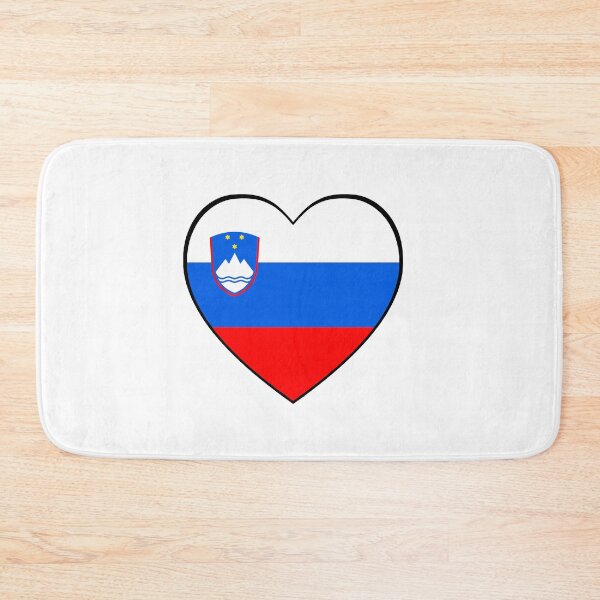 Item preview, Slovenia Heart designed and sold by rogue-design.