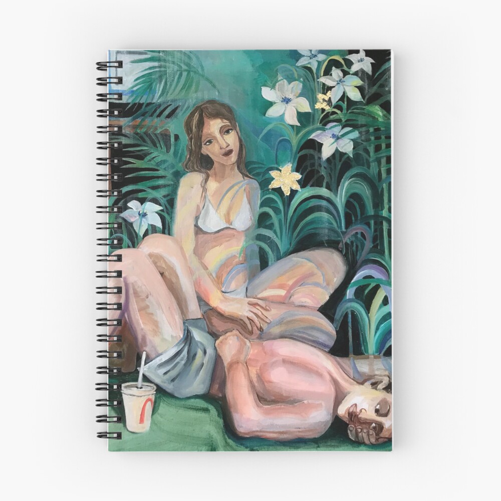 Item preview, Spiral Notebook designed and sold by oliel.