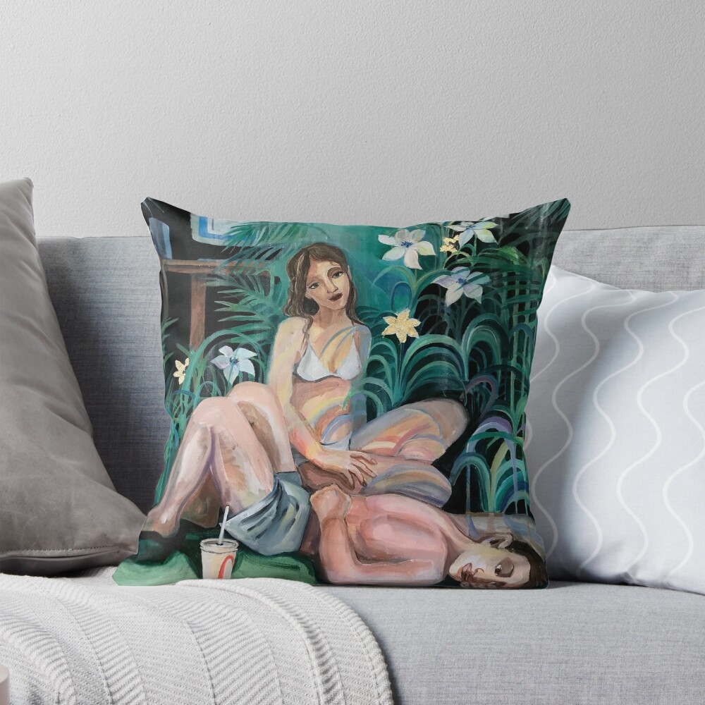 Item preview, Throw Pillow designed and sold by oliel.
