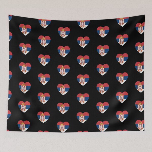 Item preview, Serbia corazón designed and sold by rogue-design.