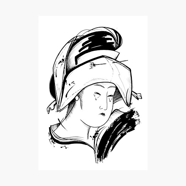 Geisha VI Photographic Print