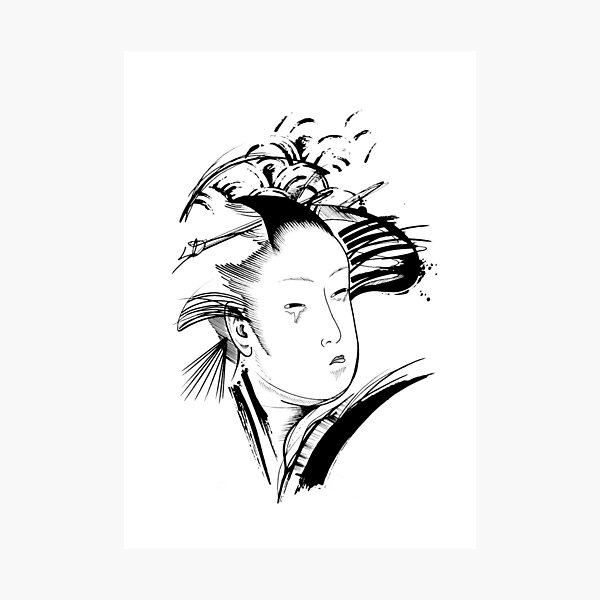 Geisha IV Photographic Print