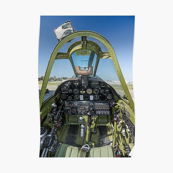 Cockpit Posters Redbubble