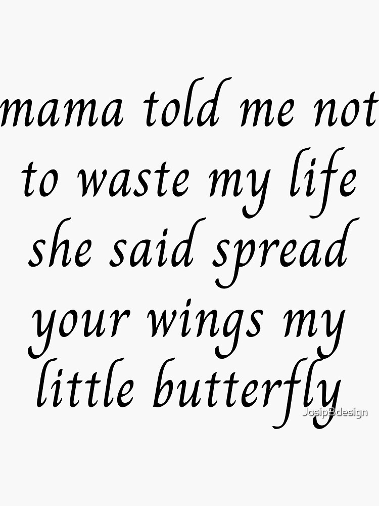 "Little Mix Wings Lyrics" Sticker for Sale by JosipBdesign Redbubble