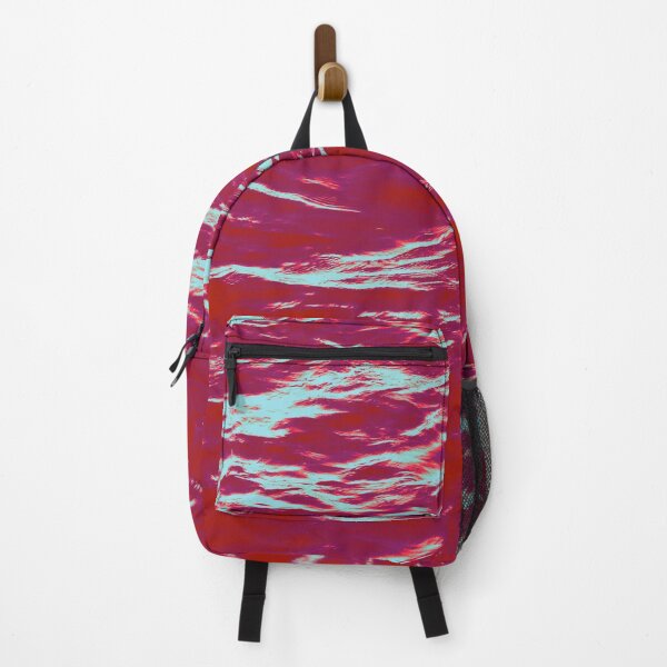 Item preview, Abstract red cyan wave texture. designed and sold by illlustreation.
