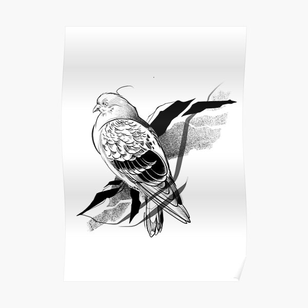 Pigeon I Poster