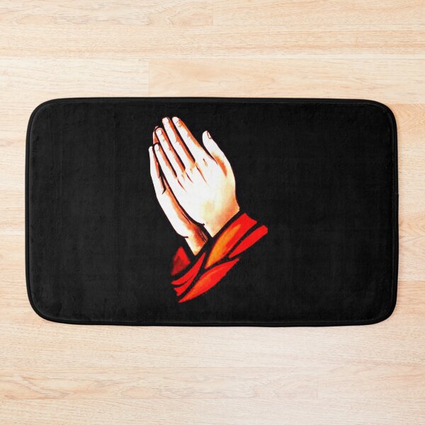 Item preview, Stained Glass Hands in Prayer designed and sold by saaad-pap.