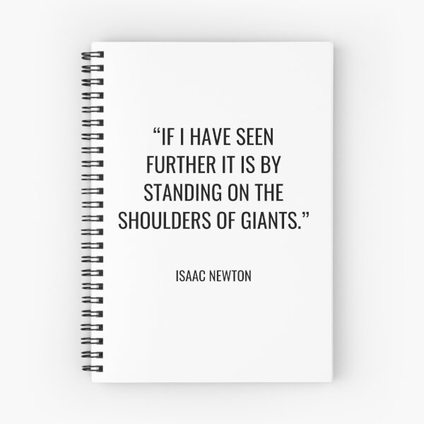 Item preview, Isaac Newton - If I have seen further it is by standing on the shoulders of Giants. designed and sold by SocraticQuotes.