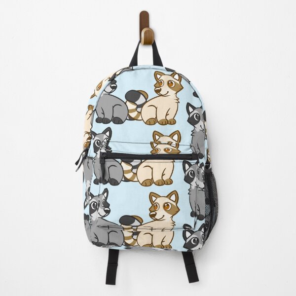 Item preview, Raccoon Friends in Blue designed and sold by leashonlife.