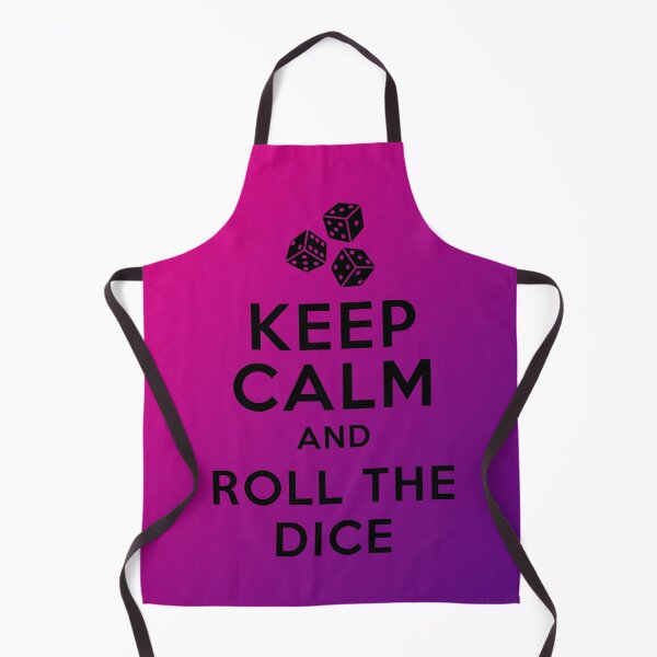 Item preview, Keep Calm & Roll the Dice designed and sold by SoulArtLove.