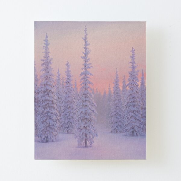 Winter Palace Canvas Mounted Print