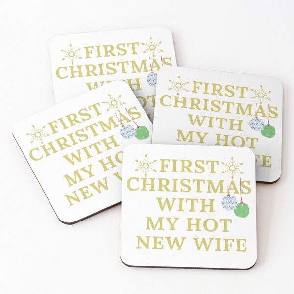 Item preview, first christmas with my hot new wife designed and sold by Hoffman-Design.