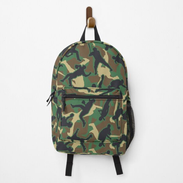 Item preview, Baseball Player Camo Woodland Camouflage Pattern designed and sold by GrandeDuc.