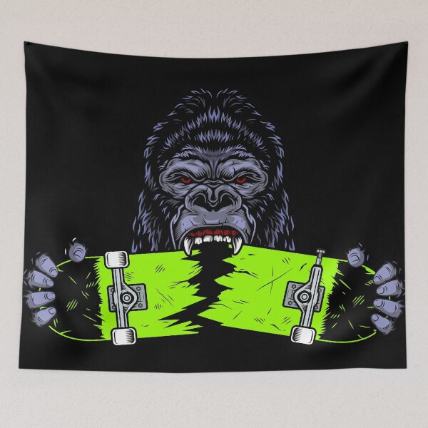 Item preview, City gorilla versus skater designed and sold by froggy-stylecom.