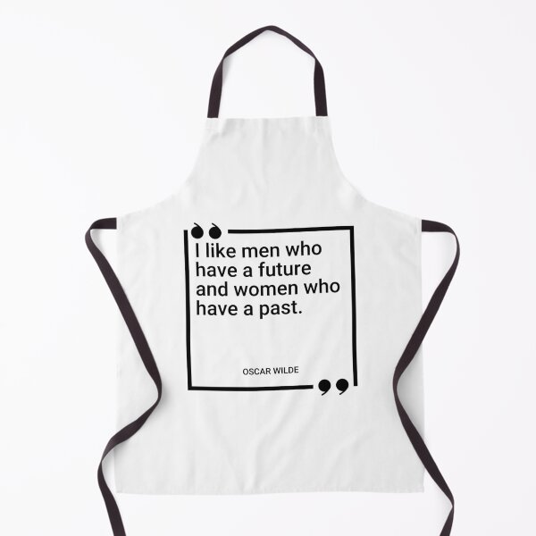 Item preview, Oscar Wilde - I like men who have a future and women who have a past. designed and sold by SocraticQuotes.