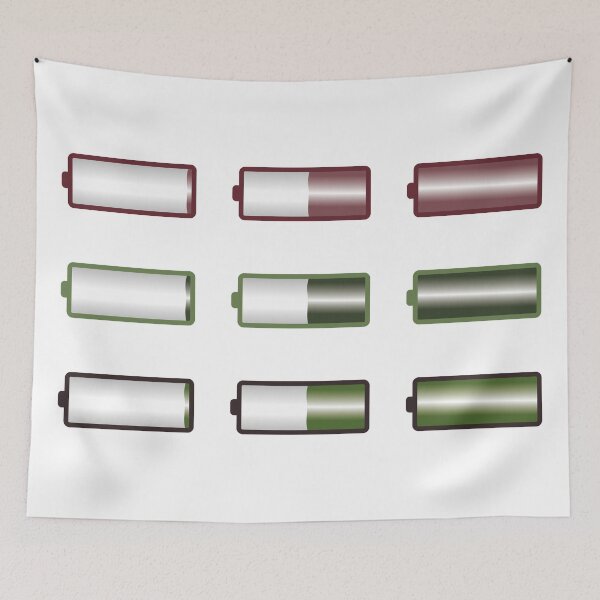 Item preview, Batteries-pack of stickers designed and sold by CSouissi.
