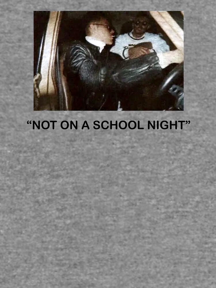 Not on a 2024 school night hoodie