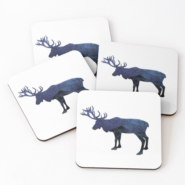 Item preview, Moose at night designed and sold by erikvanrent.