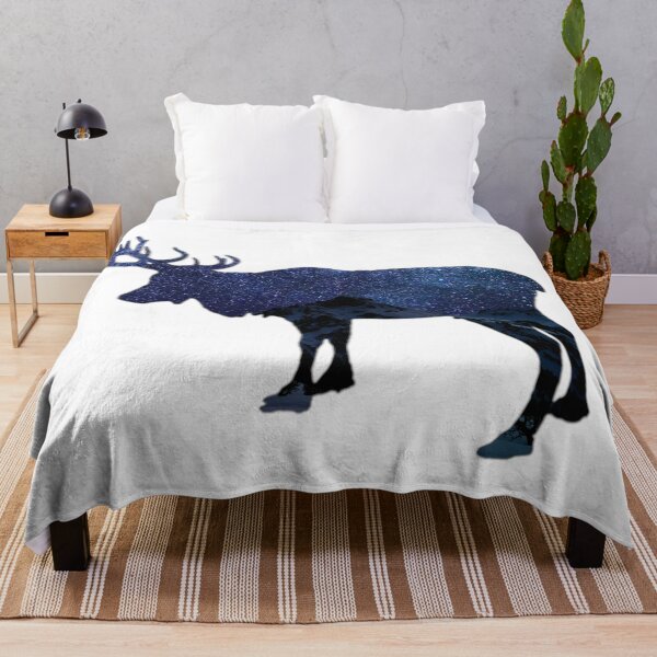 Item preview, Moose at night designed and sold by erikvanrent.