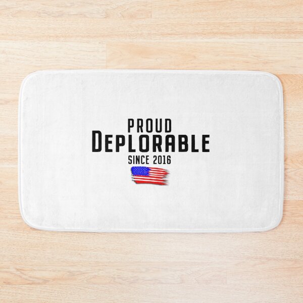 Item preview, Proud Deplorable Since 2016_WHITE designed and sold by Flag-Bearer-1.