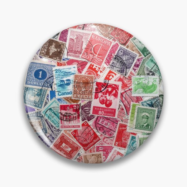 Item preview, Retro postage stamps designed and sold by Salomėja Misė.