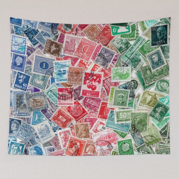 Item preview, Retro postage stamps designed and sold by Salomėja Misė.