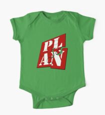I Love It When A Plan Comes Together Short Sleeve Baby One-Piece