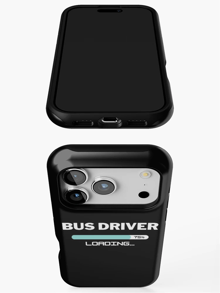 Thumbnail 3 of 4, iPhone Case, Future Bus Driver Loading In Progress designed and sold by livegood.