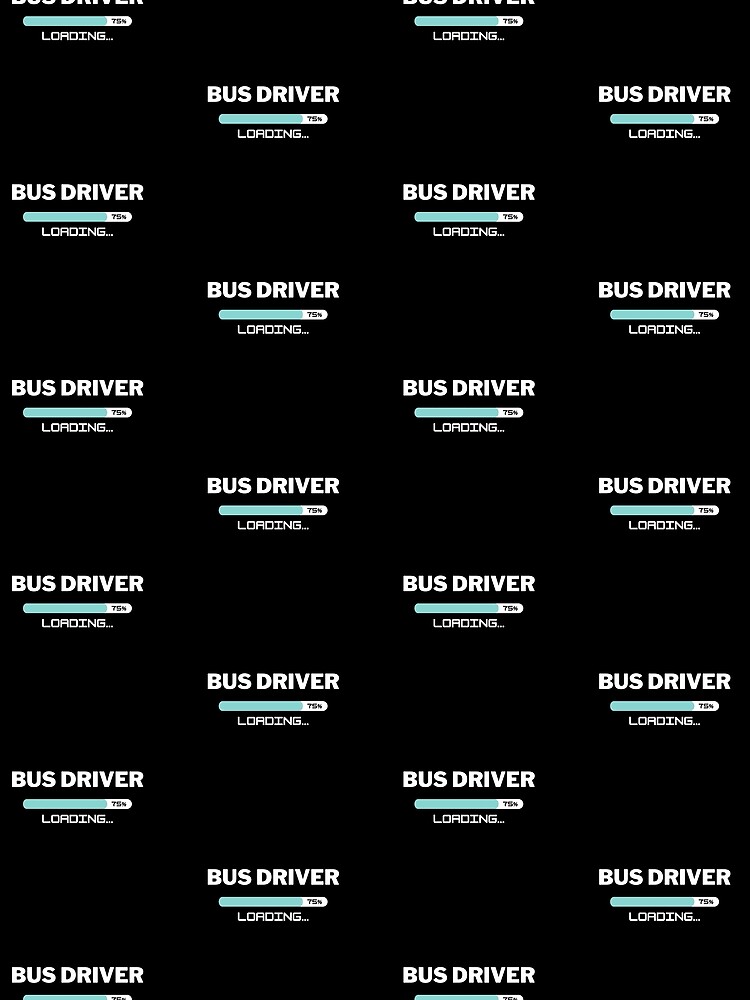 Thumbnail 3 of 3, Scarf, Future Bus Driver Loading In Progress designed and sold by livegood.