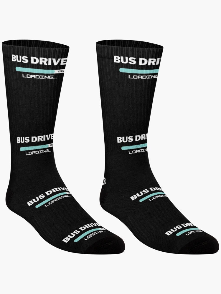 Thumbnail 3 of 5, Socks, Future Bus Driver Loading In Progress designed and sold by livegood.