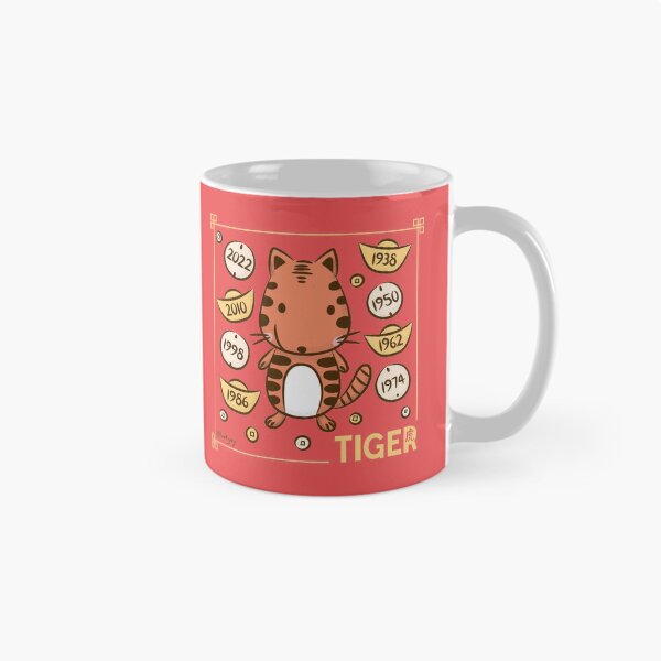 Item preview, Year of the Tiger Chinese New Year Zodiac Animal 2022 designed and sold by flowtojoy.