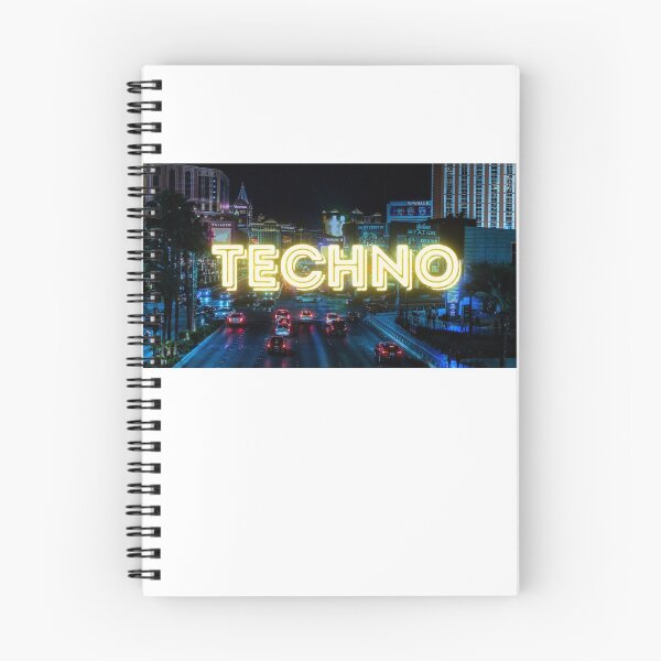 Item preview, Techno neon designed and sold by HugsAndSnacks.