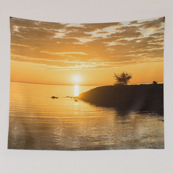 Item preview, Bold Brilliance - a Glorious Sunrise on Lake Ontario in Toronto designed and sold by Georgia Mizuleva.