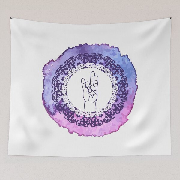 Item preview, Yoga Finger Mudra Position design designed and sold by deepakrode7.