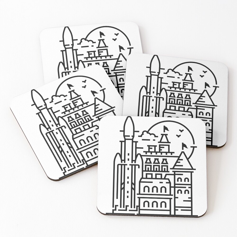 Item preview, Coasters (Set of 4) designed and sold by extradapper.