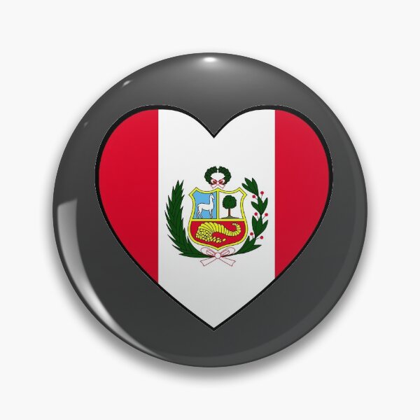 Artikelvorschau, Peru Herz entworfen und verkauft von rogue-design.