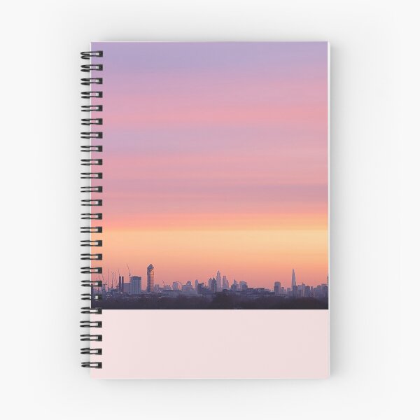 Item preview, Stunning colours of the sky at sunrise over London city designed and sold by HTPOP.
