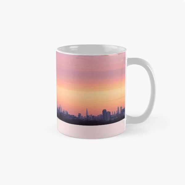 Item preview, Stunning colours of the sky at sunrise over London city designed and sold by HTPOP.