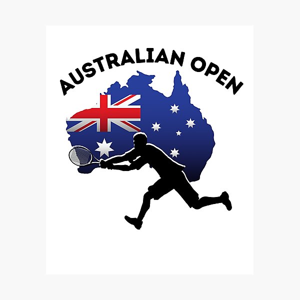 Artikelvorschau, Australian Open - Für Tennisliebhaber entworfen und verkauft von piastrelli.