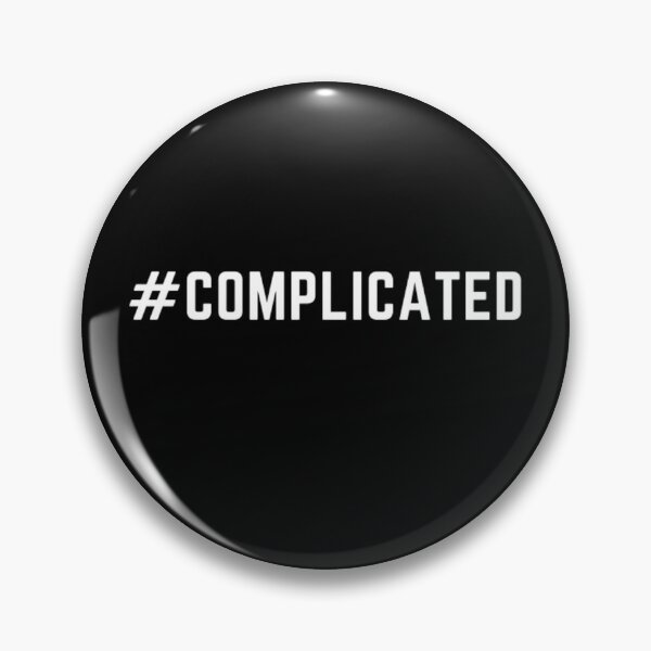 Item preview, Get your act together "#COMPLICATED" sarcastic quote sticker [P-Q 101B][722] designed and sold by HIPNOTIZAR  CRAFTS.
