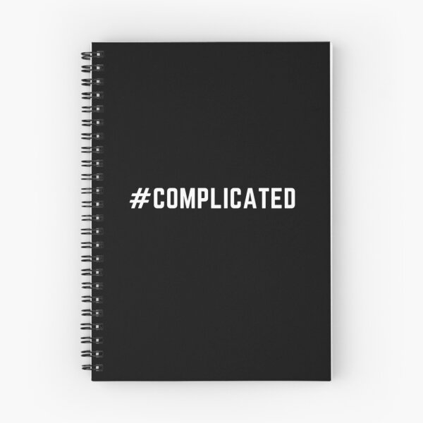 Item preview, Get your act together "#COMPLICATED" sarcastic quote sticker [P-Q 101B][722] designed and sold by HIPNOTIZAR  CRAFTS.