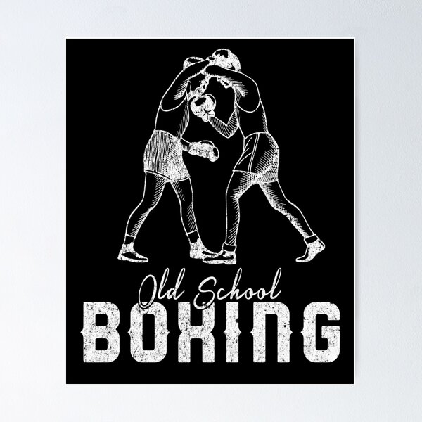 Item preview, Boxing and martial arts in old school style designed and sold by cappu1.
