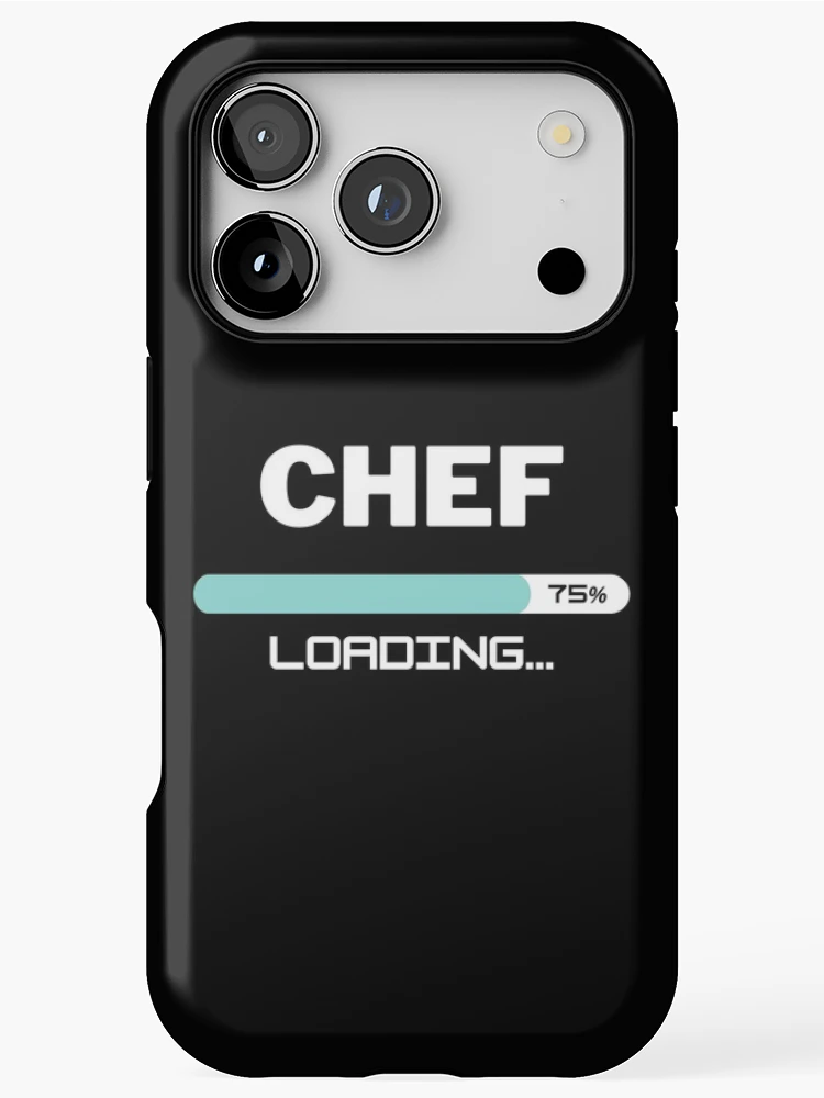 Thumbnail 1 of 4, iPhone Case, Future Chef Loading In Progress designed and sold by livegood.